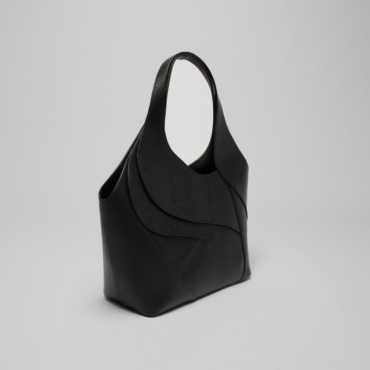 Flower Tote Azalea – Black