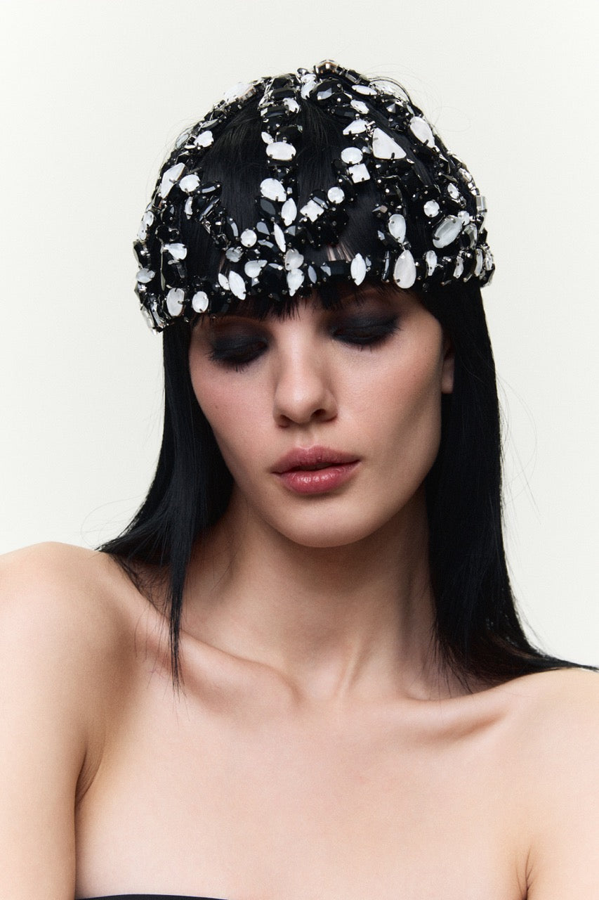 KATE HAIR ACCESSORIES WHITE&BLACK