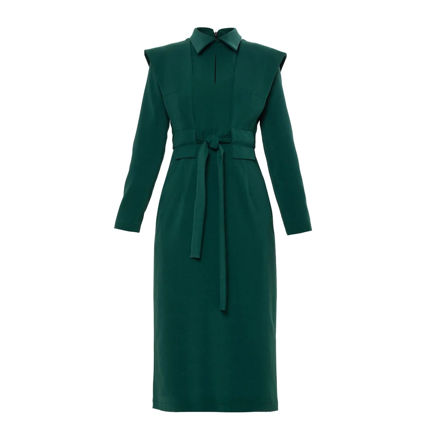 Fashion Fitted Midi Dress