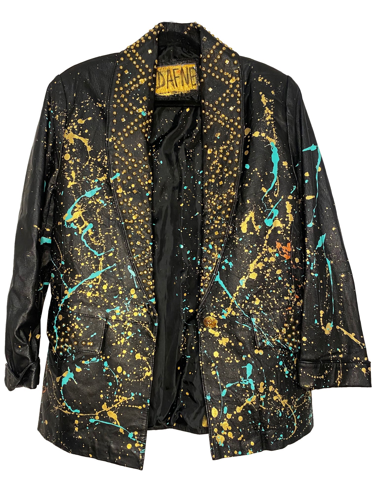Freedom Leather Blazer Jacket