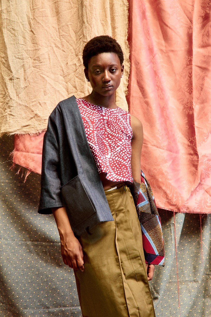 Coloriage - Short Reversible Kimono