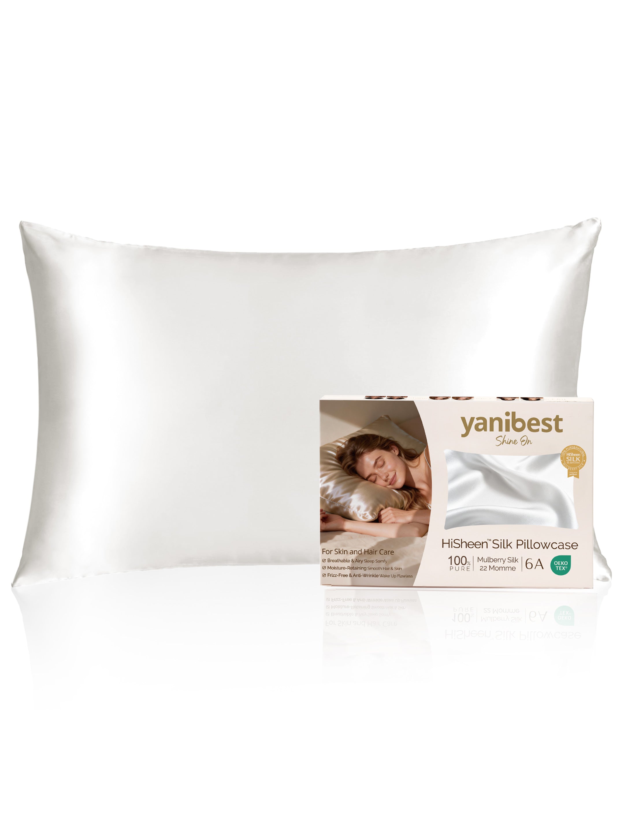 MULBERRY SILK PILLOWCASE