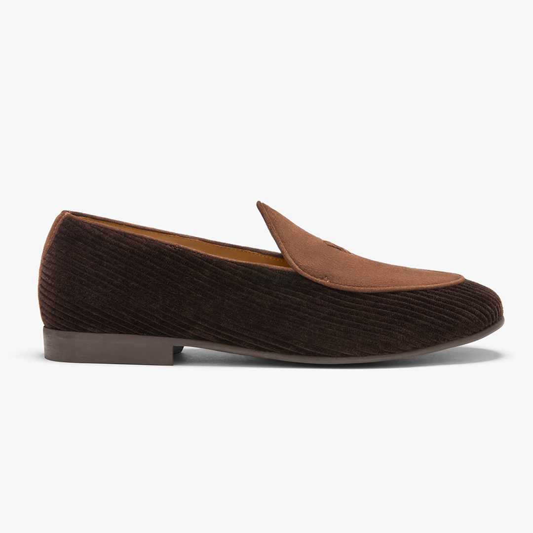 Men's Brown Corduroy Milano Loafer