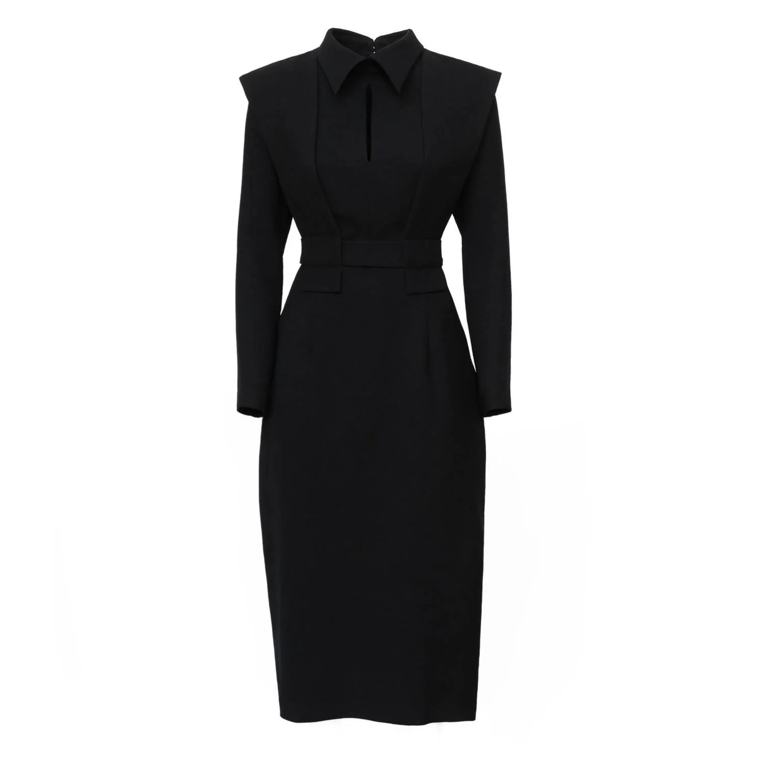 Fashion Fitted Midi Dress