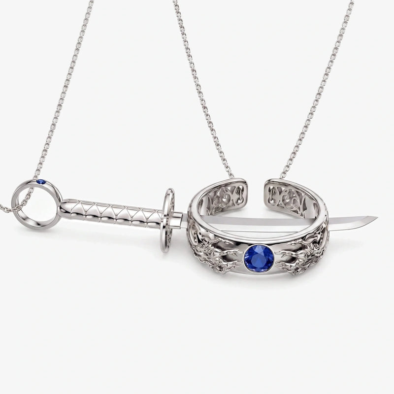 Pure Love x Cursed Promise Necklace Collection – Silver