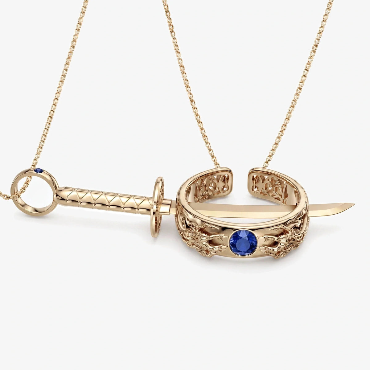 Pure Love x Cursed Promise Necklace Collection – Gold