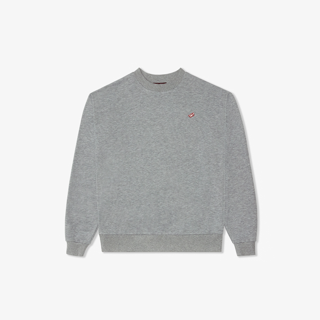 Men's Retro Gym Crewneck Sweatshirt - Heather Grey