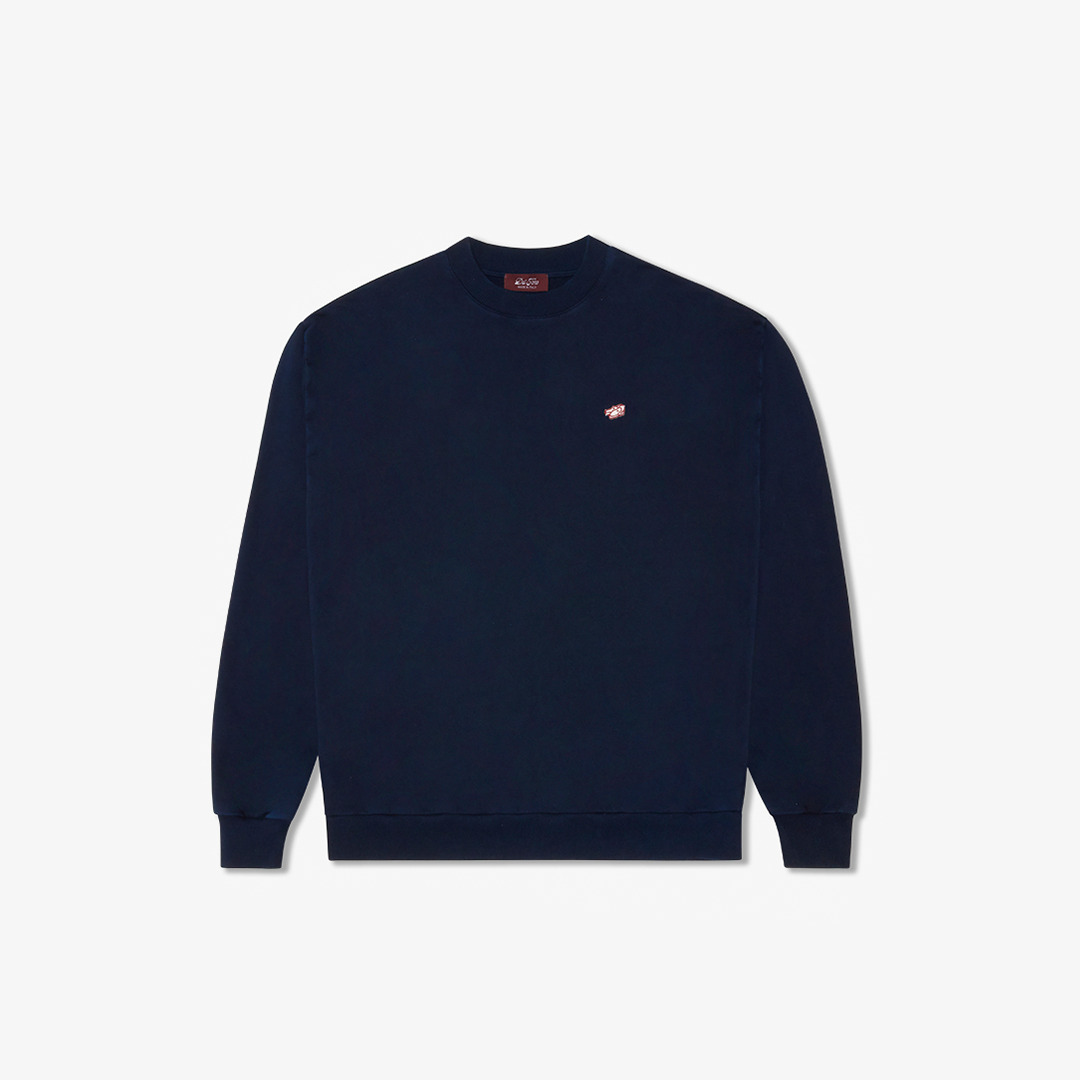 Men's Retro Gym Crewneck Sweatshirt - Navy