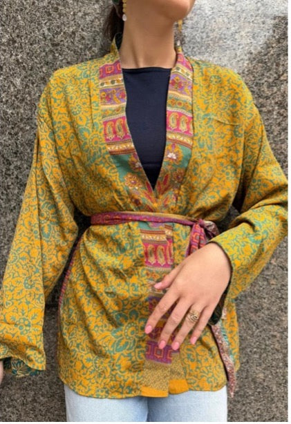 Reversible Short Kimono - DEV