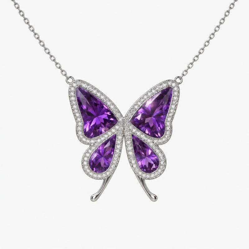 Butterfly Hashira x Water Hashira Necklace Set