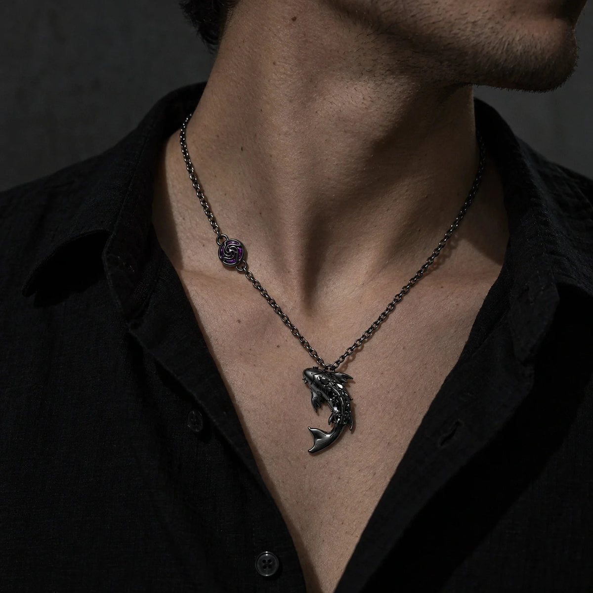 Six Eyes and Cursed Spirit Koi Necklace Collection