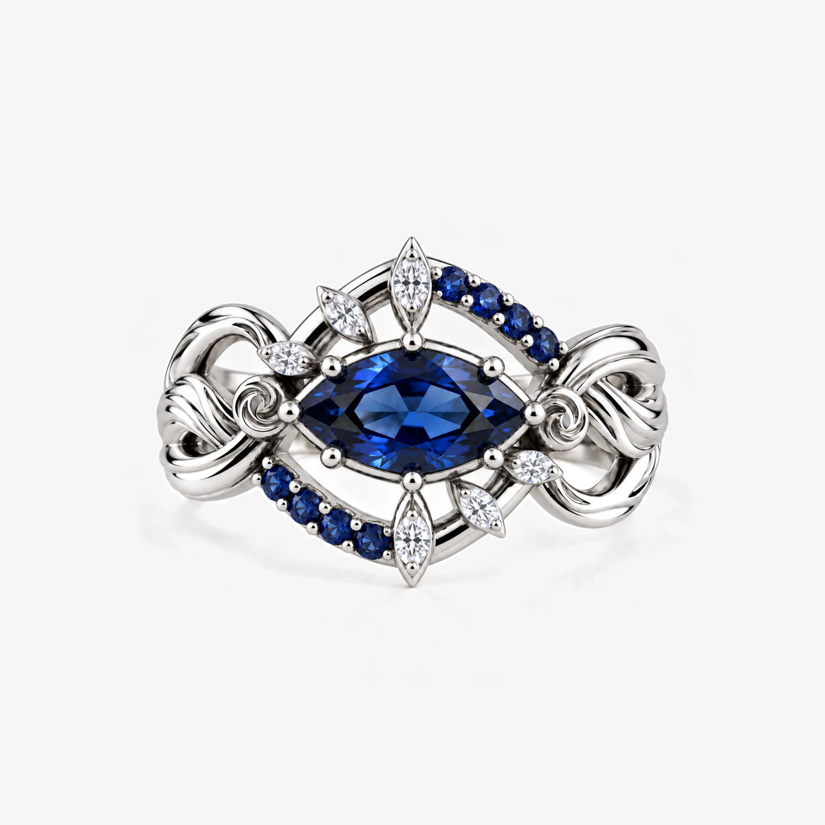 Six Eyes Ring – Silver