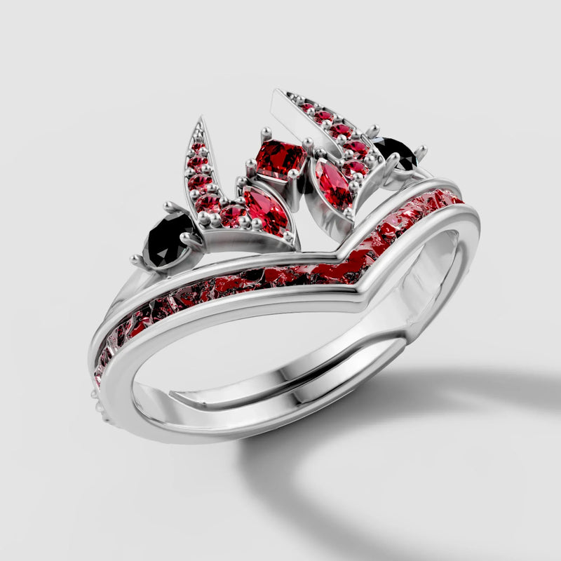 Malevolent Shrine Ring – Silver