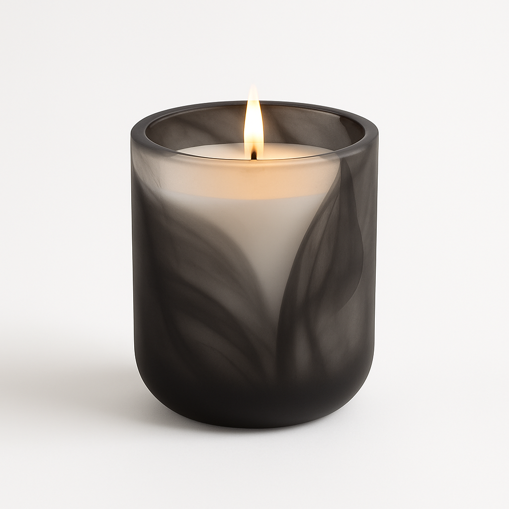 winter era - mint + pine + cypress // limited swirl edition candle