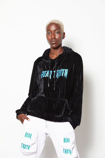 Velvet BT Hoodie-Bear Truth