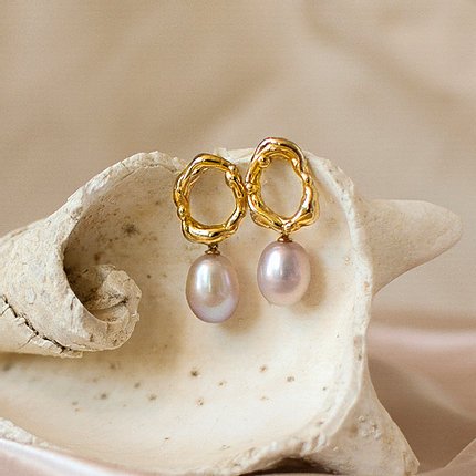the-waves-circle-earring-with-pearl