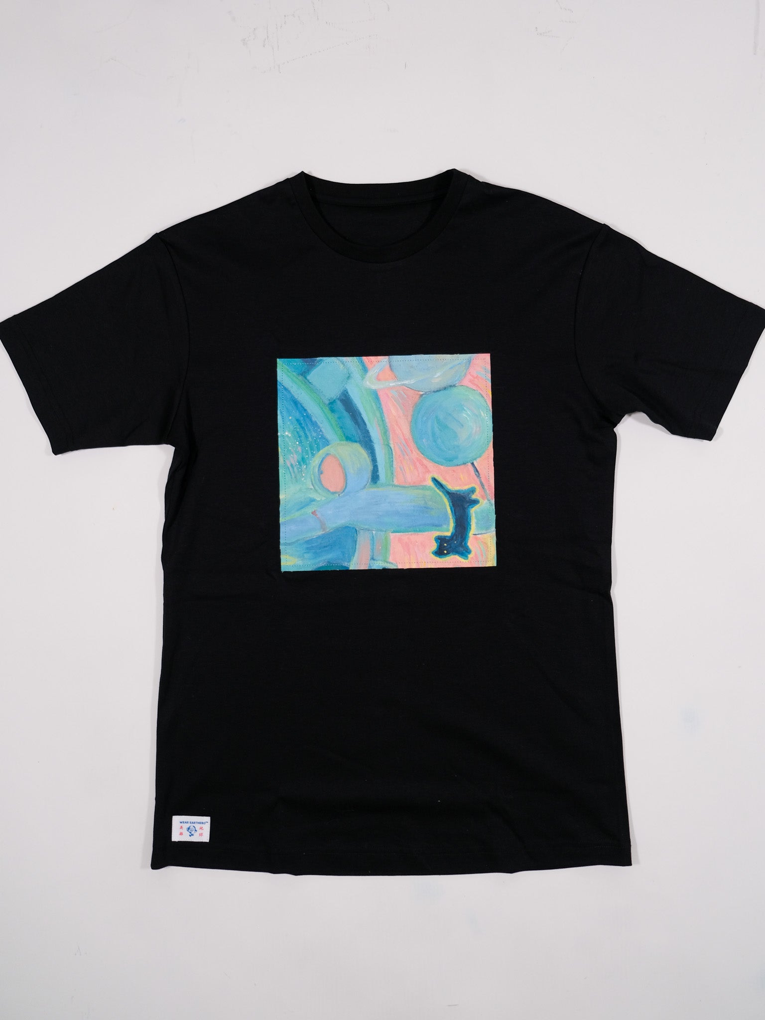 THREEFIRE - Daydream Believer Art-isan Collective Patched T-Shirt No. 6 Medium