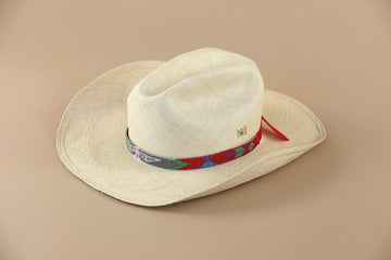 Thunderbird Hat Beaded Head Band - Red/Grey-Hat-Good Tidings