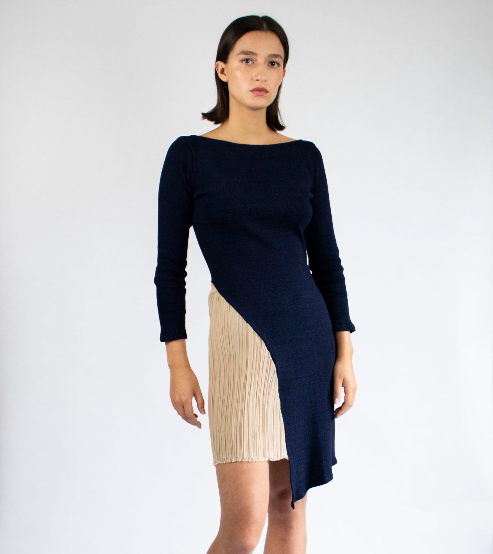 Navy Blue Nana-Ji Dress