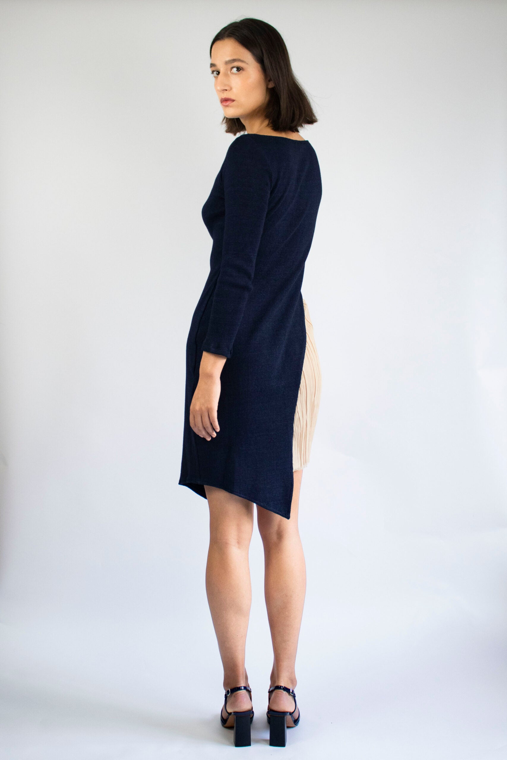 Navy Blue Nana-Ji Dress